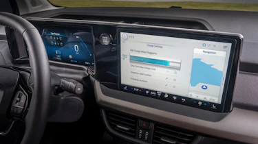 Ford E-Tourneo Courier - infotainment screen