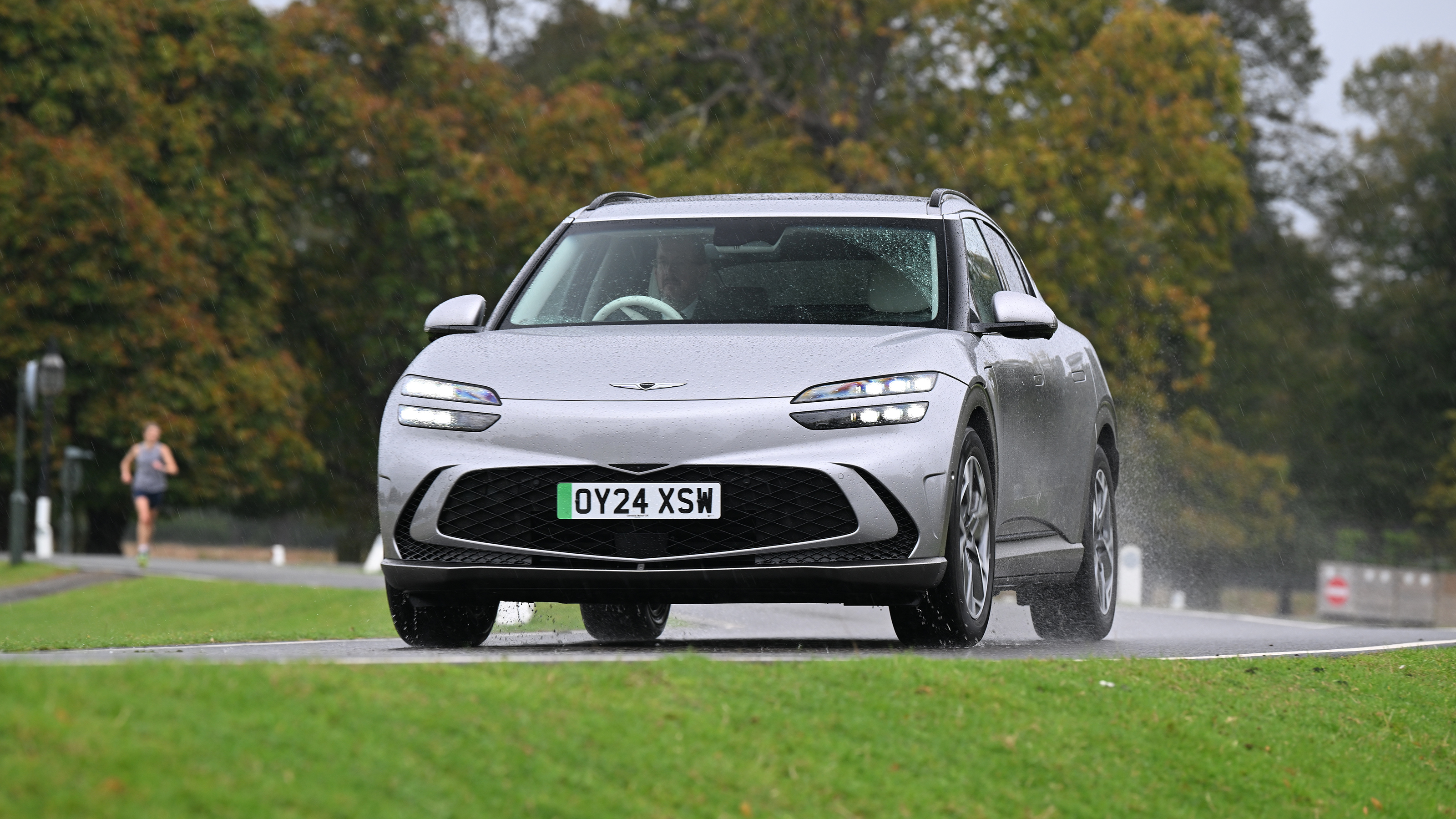 Genesis GV60 - front cornering