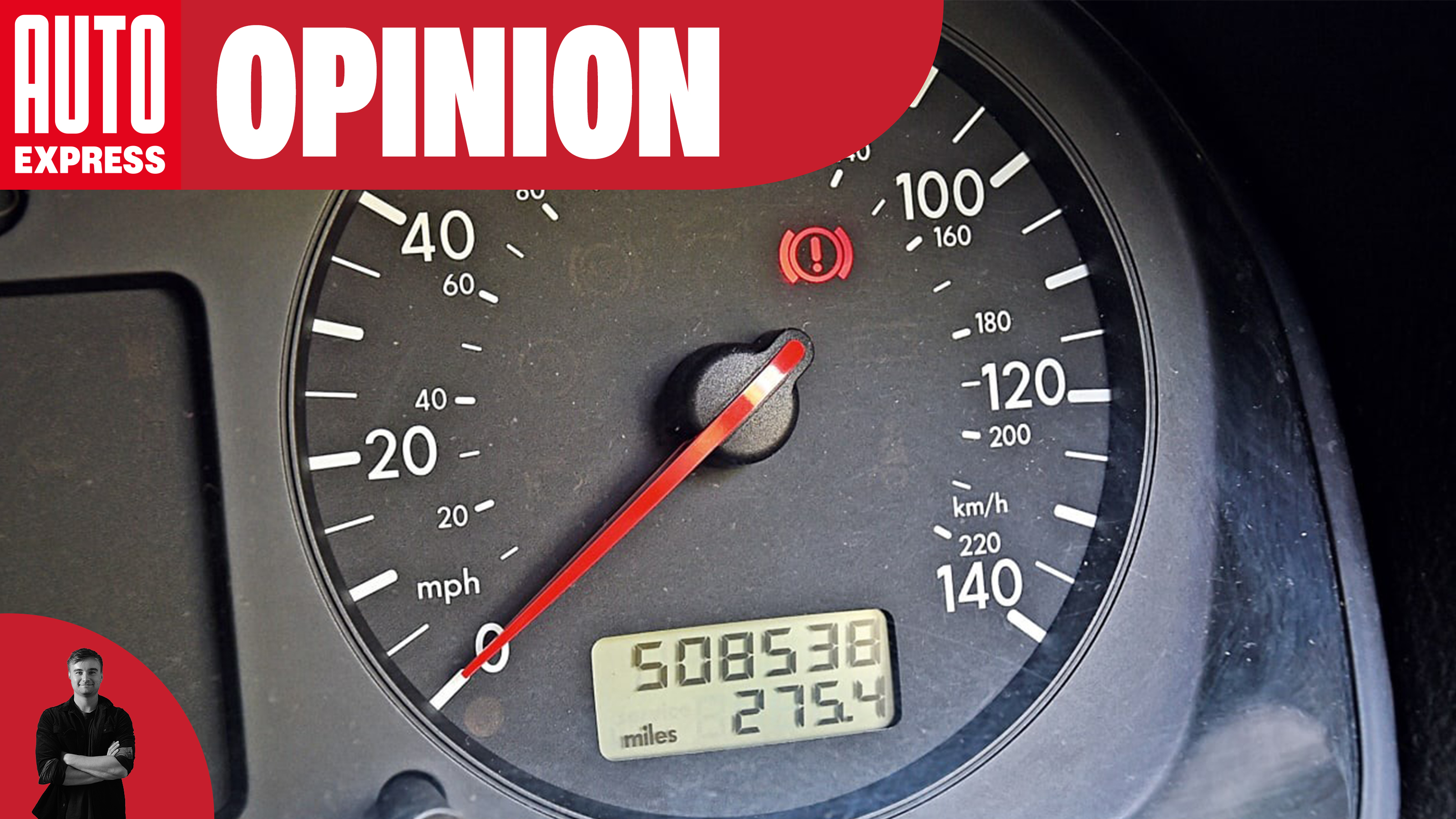 Header image of an odometer from a high mileage car