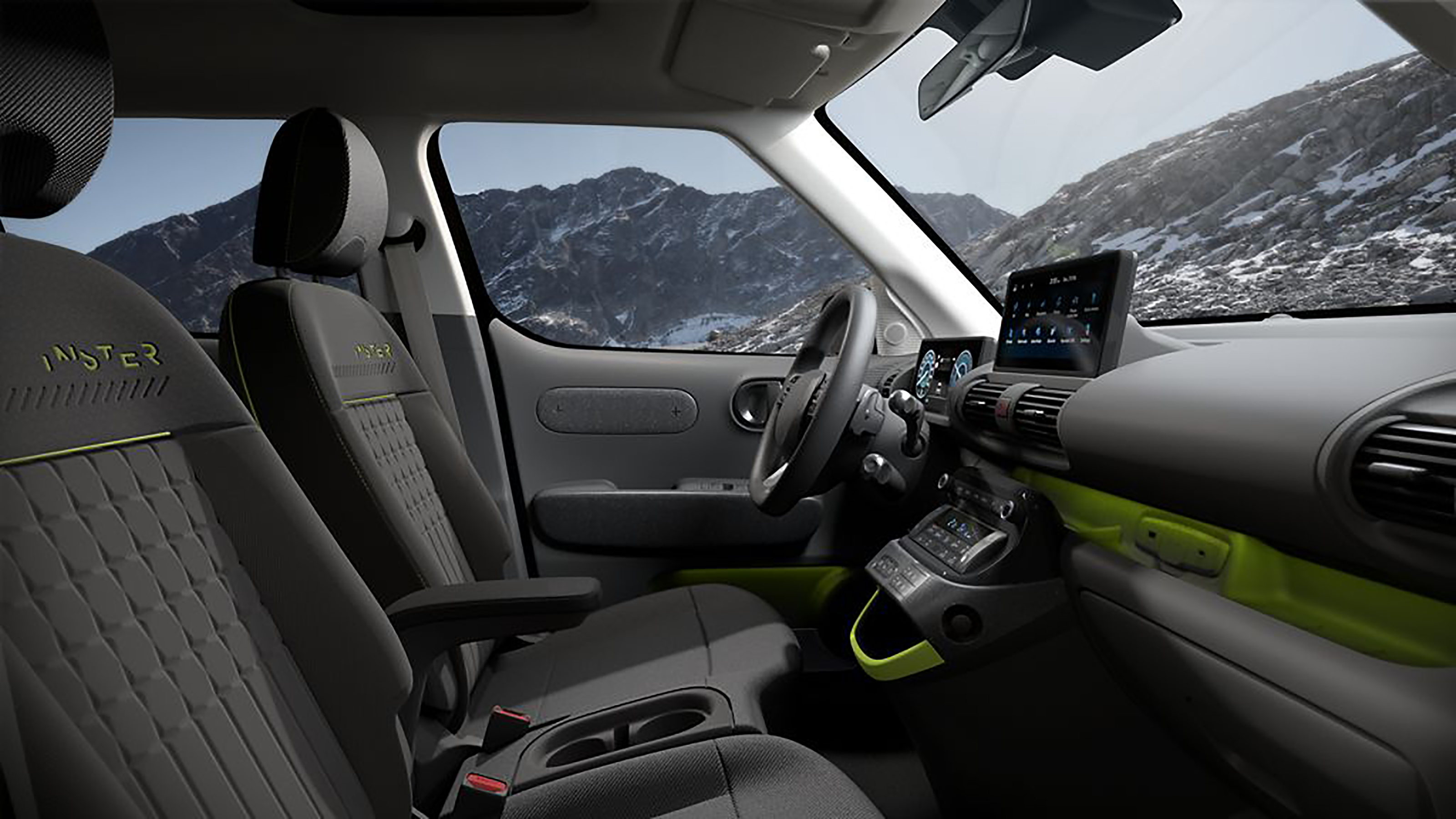 Hyundai Inster Cross - front seats