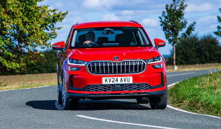 Skoda Kodiaq - front cornering