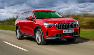 Skoda Kodiaq - front tracking