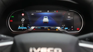 Iveco Daily - dashboard screen