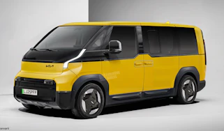 Kia PV5 MPV - exclusive image (watermarked)