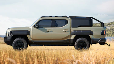 Kia Tasman - side profile different bed