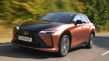 Lexus RZ 300e - front tracking