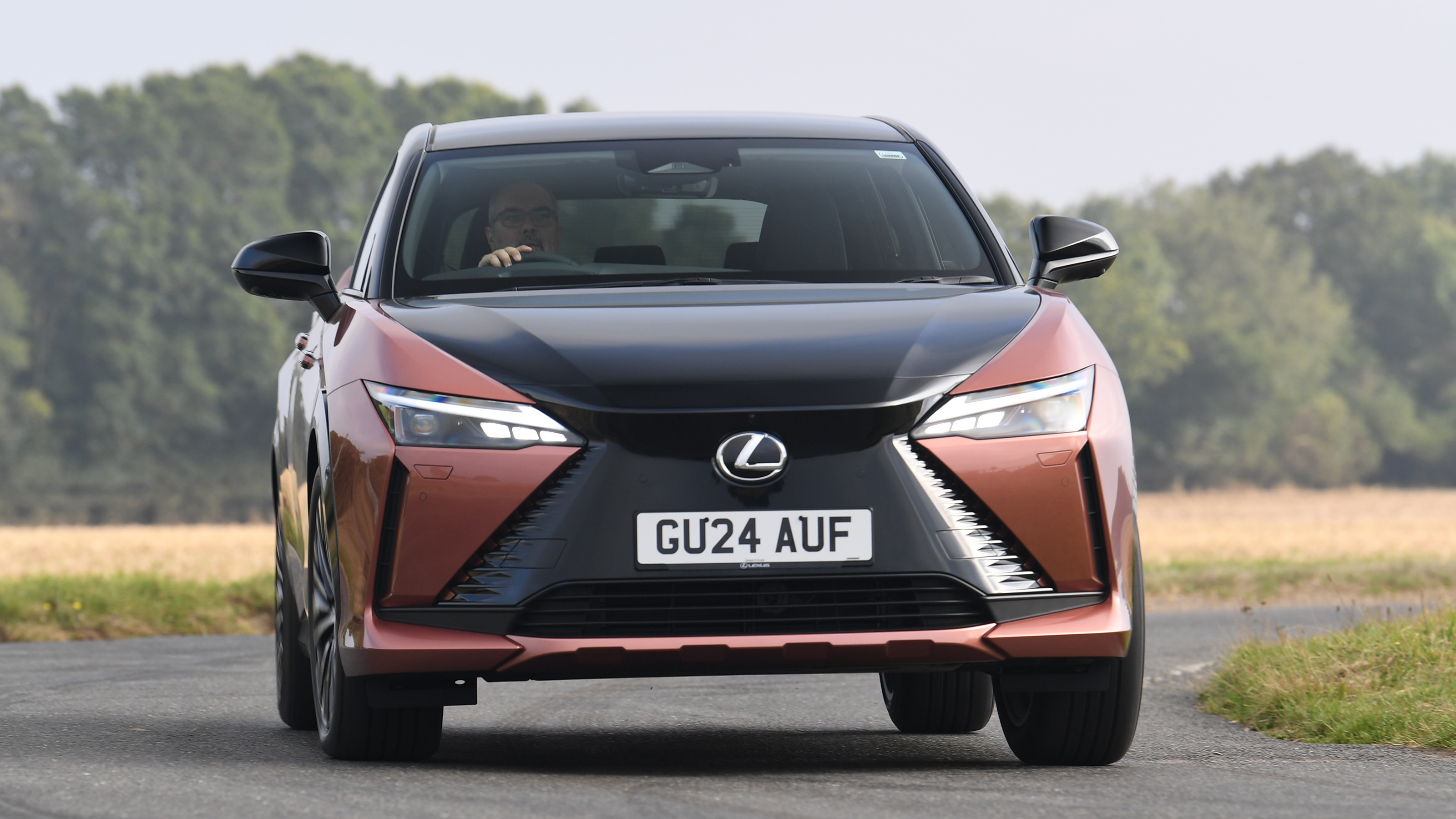 Lexus RZ 300e - front cornering 
