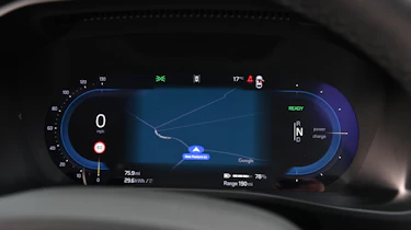 Volvo EX40 - digital drivers display