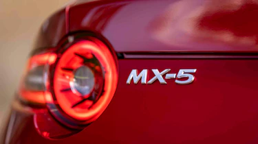 Mazda MX-5 - 'MX-5' badge detail
