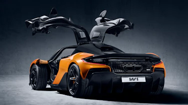 McLaren W1 - rear doors open