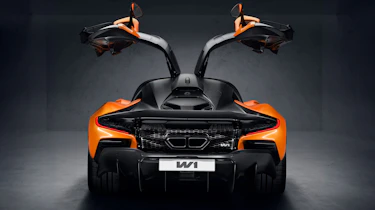 McLaren W1 - full rear doors open