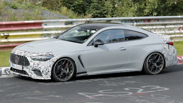 Mercedes-AMG CLE 63 Coupe testing - front angled