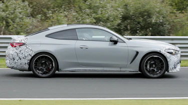 Mercedes-AMG CLE 63 Coupe testing - left side profile
