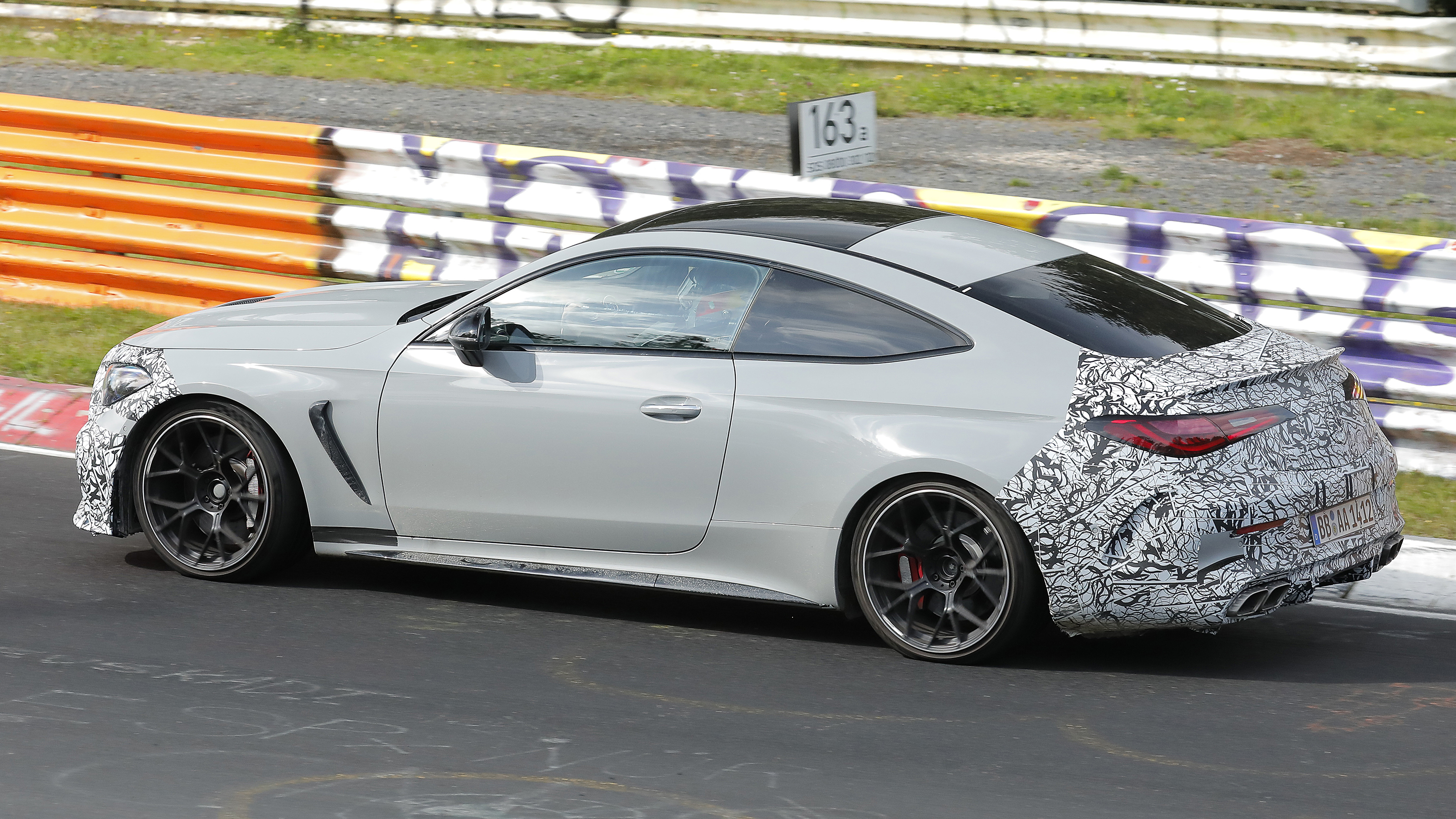 Mercedes-AMG CLE 63 Coupe testing - rear angled