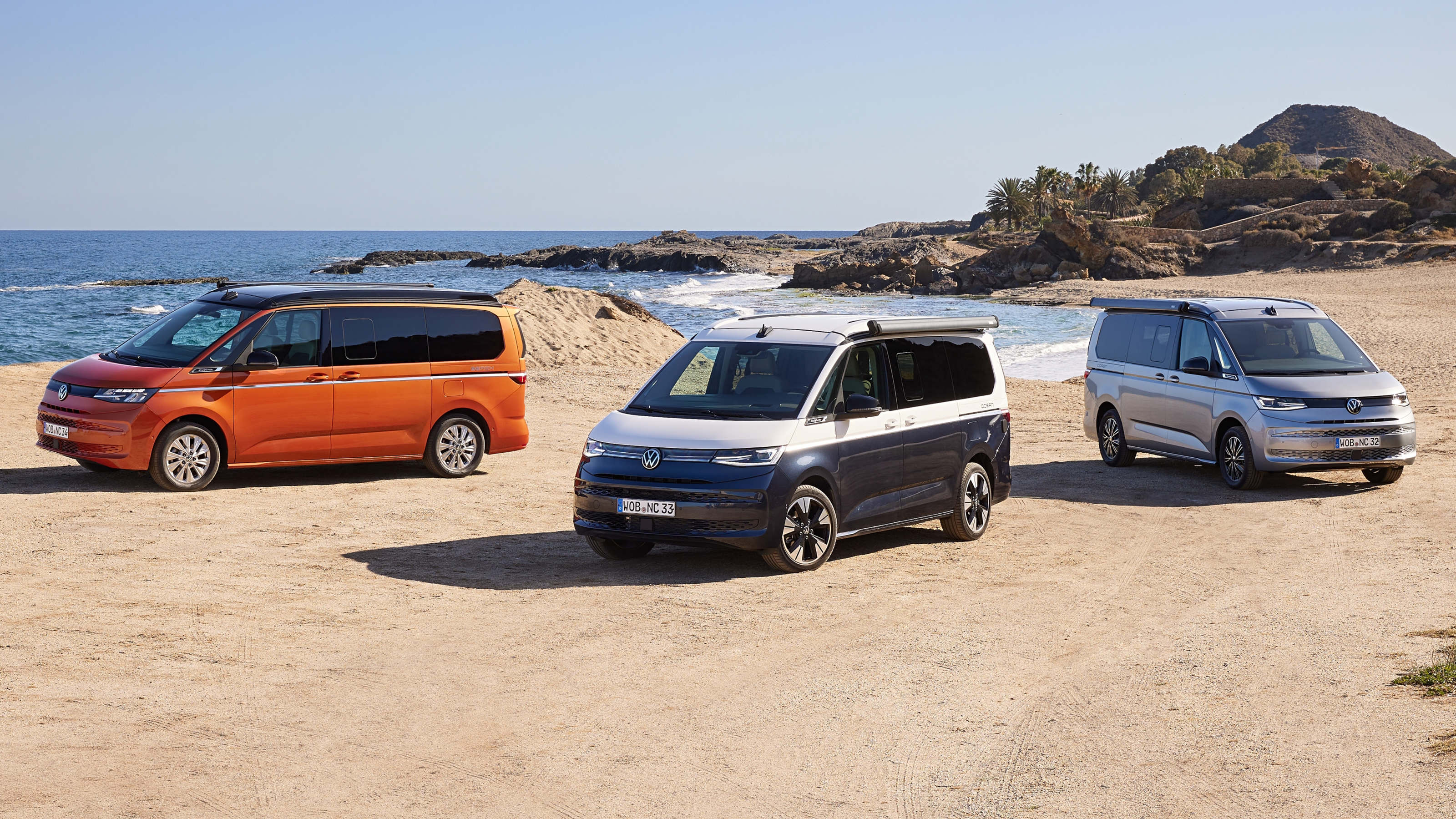 New Volkswagen California Beach, Coast and Ocean