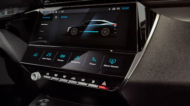 Peugeot E-408 - screen
