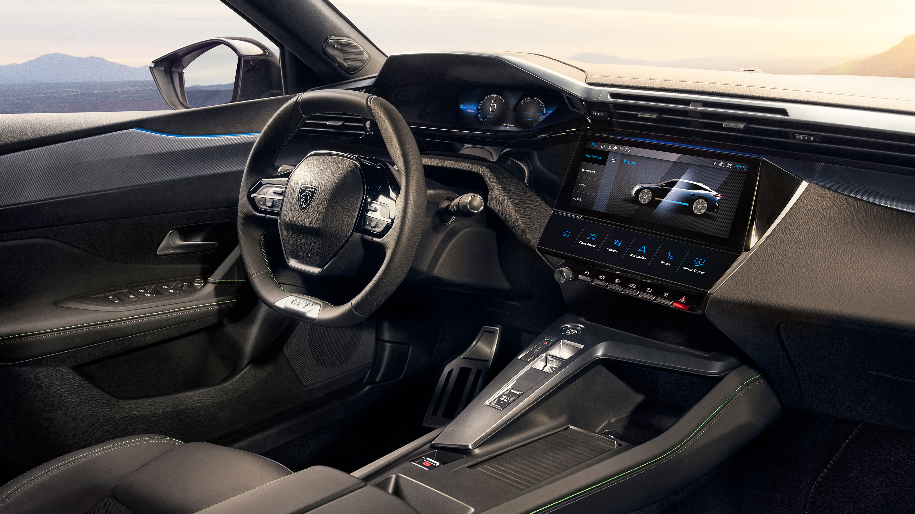 Peugeot E-408 - dash
