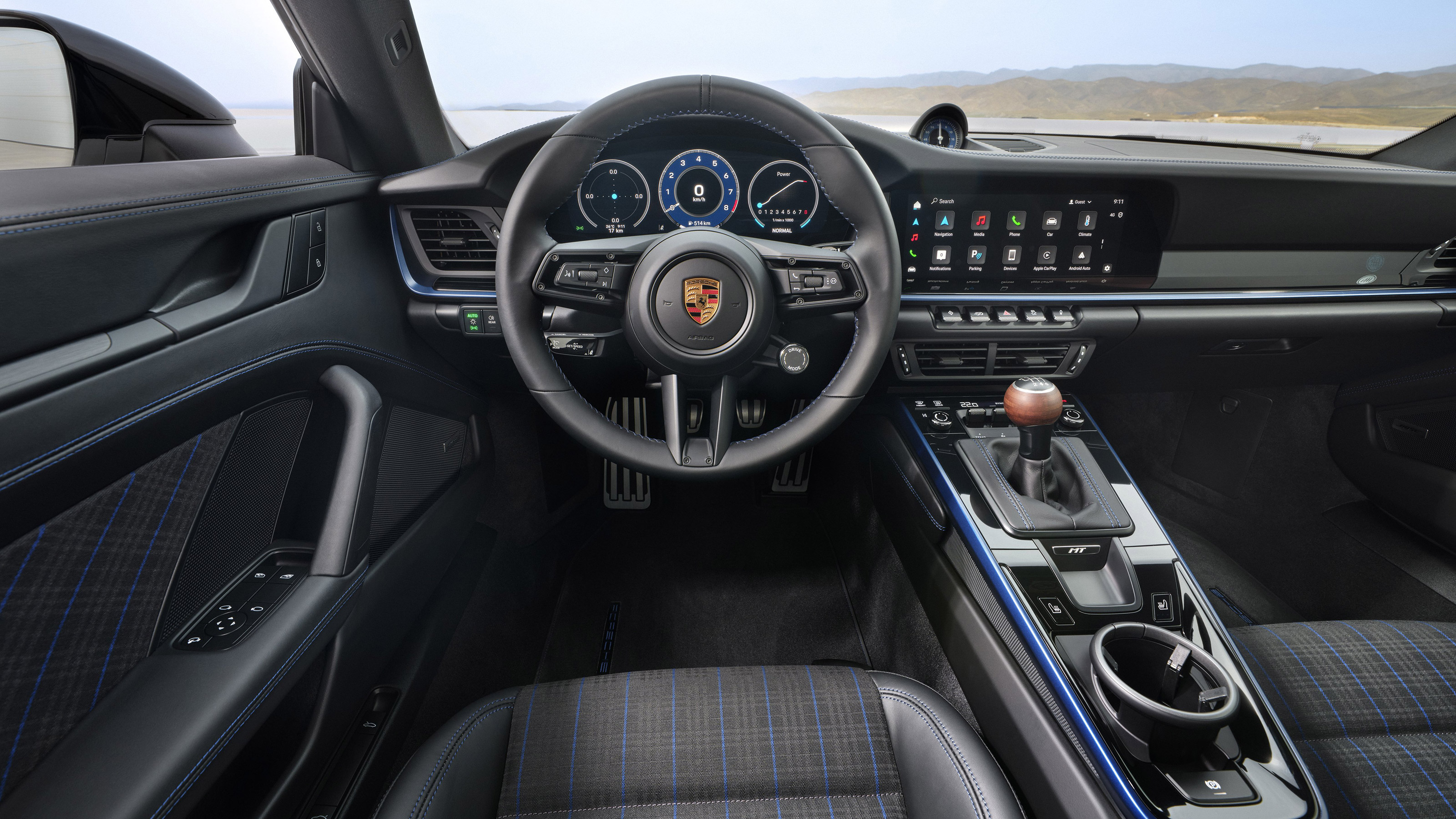 Porsche 911 Carrera T - dash