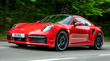 Porsche 911 Turbo S - front tracking
