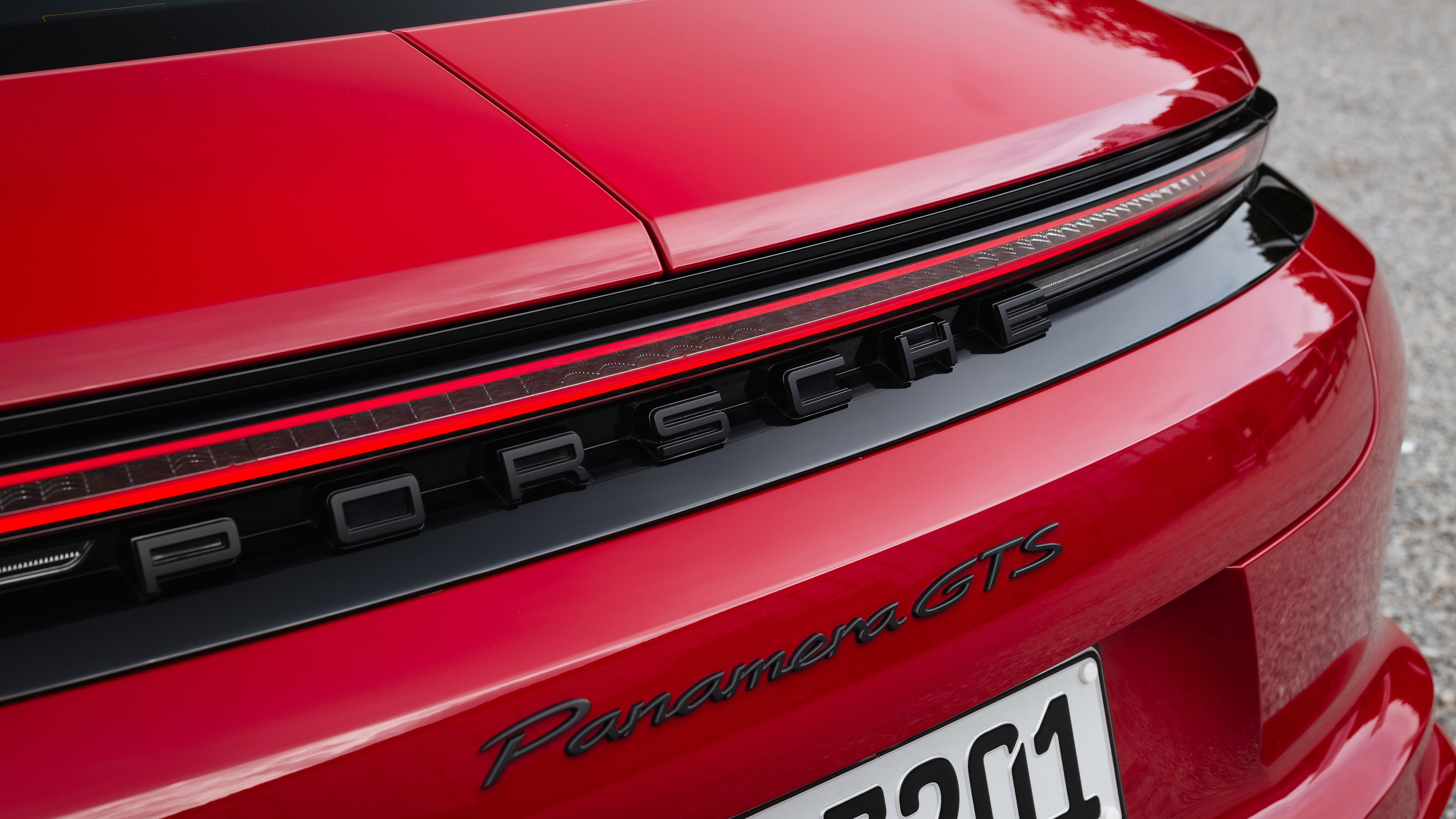 Porsche Panamera GTS - rear badge