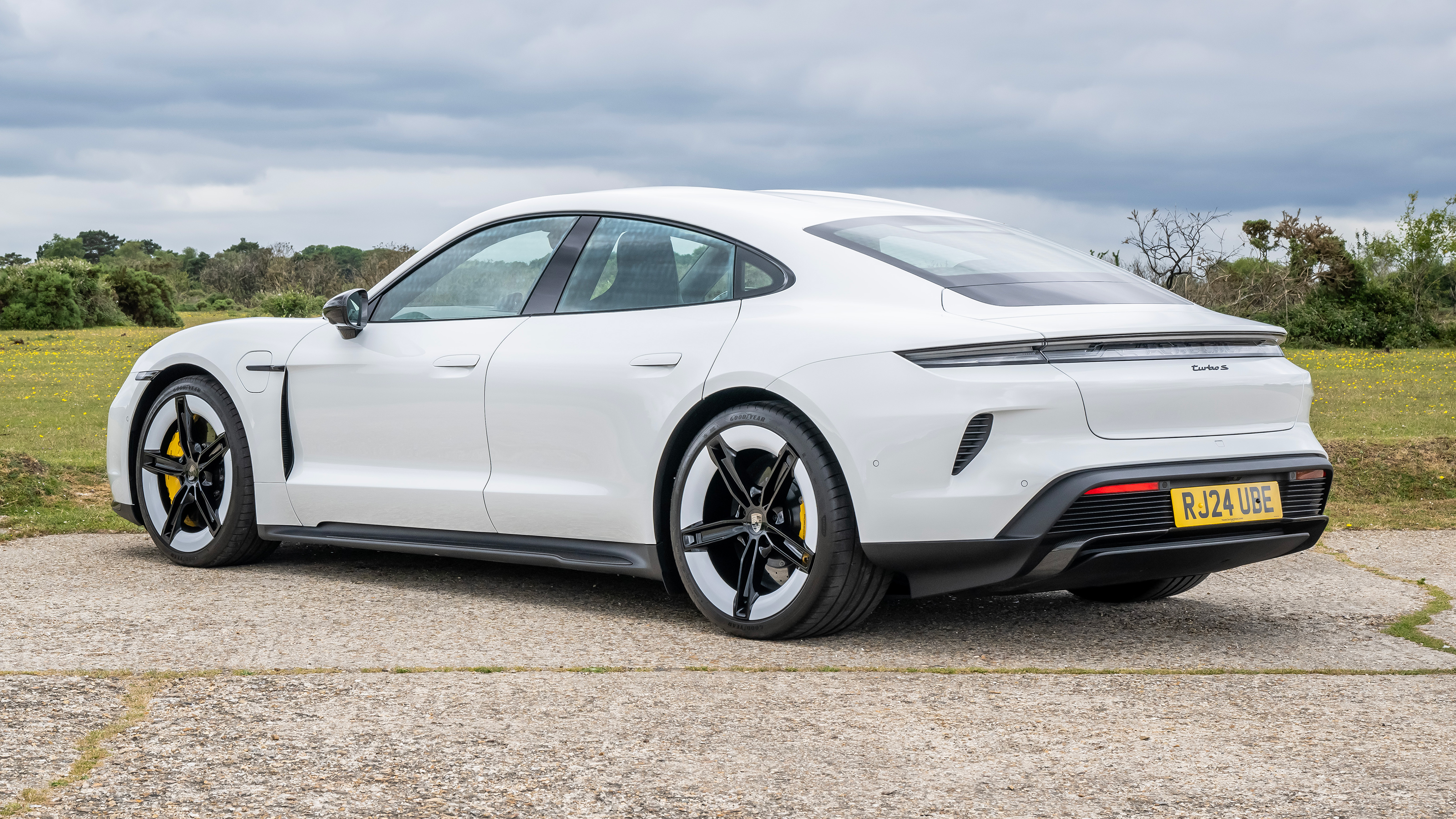 Porsche Taycan Turbo S - rear static