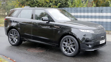 Range Rover Sport Electric spy shot - front angled