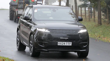Range Rover Sport Electric spy shot - front end