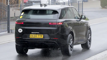 Range Rover Sport Electric spy shot - rear end