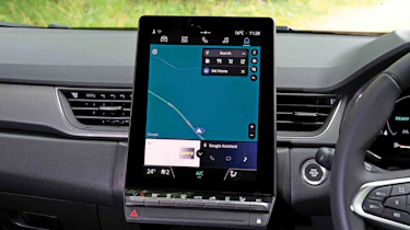 Renault Captur - infotainment screen