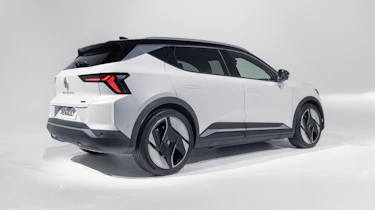 Renault Scenic E-Tech in studio - rear 3/4 static