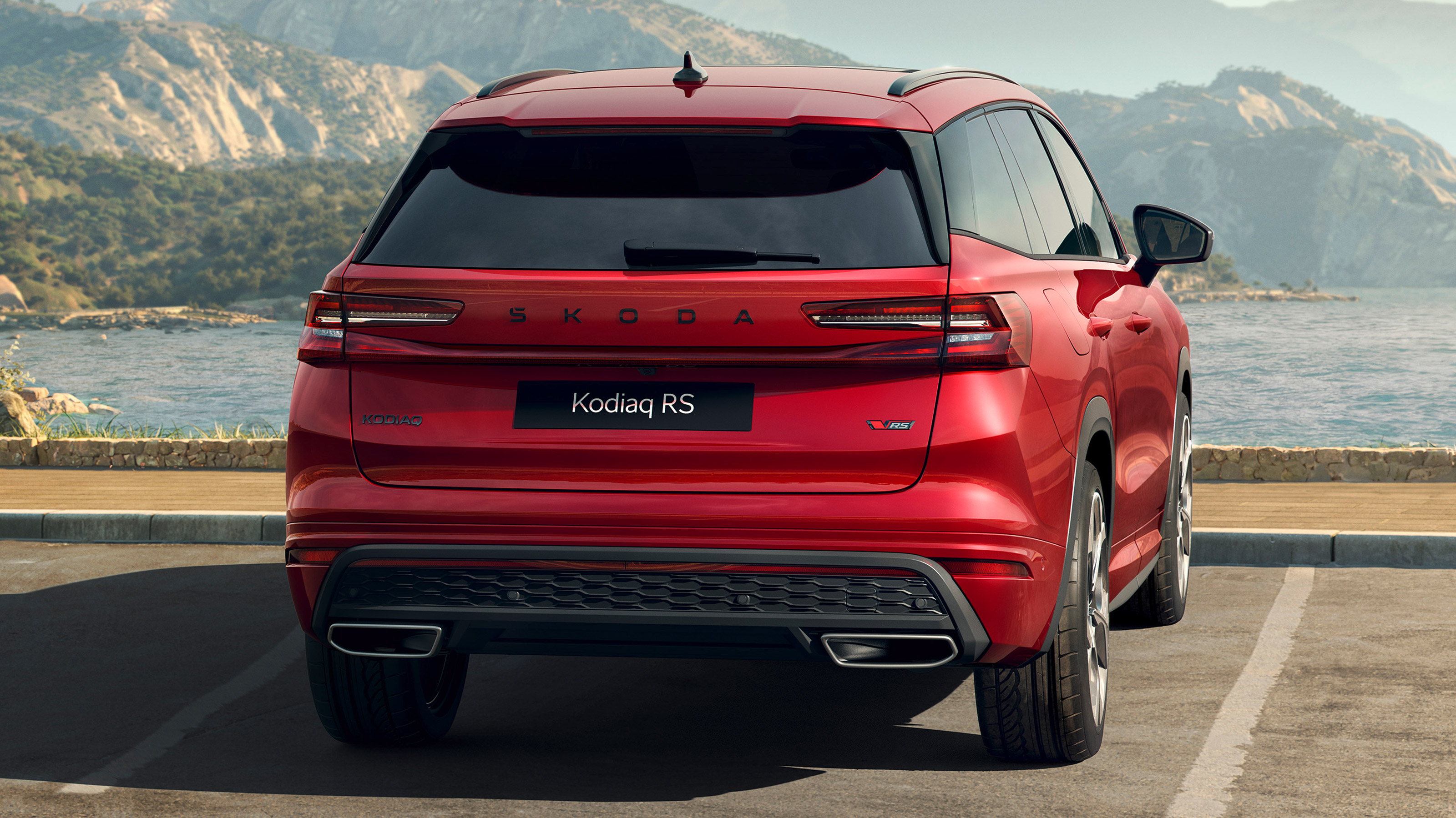 Skoda Kodiaq vRS - rear static