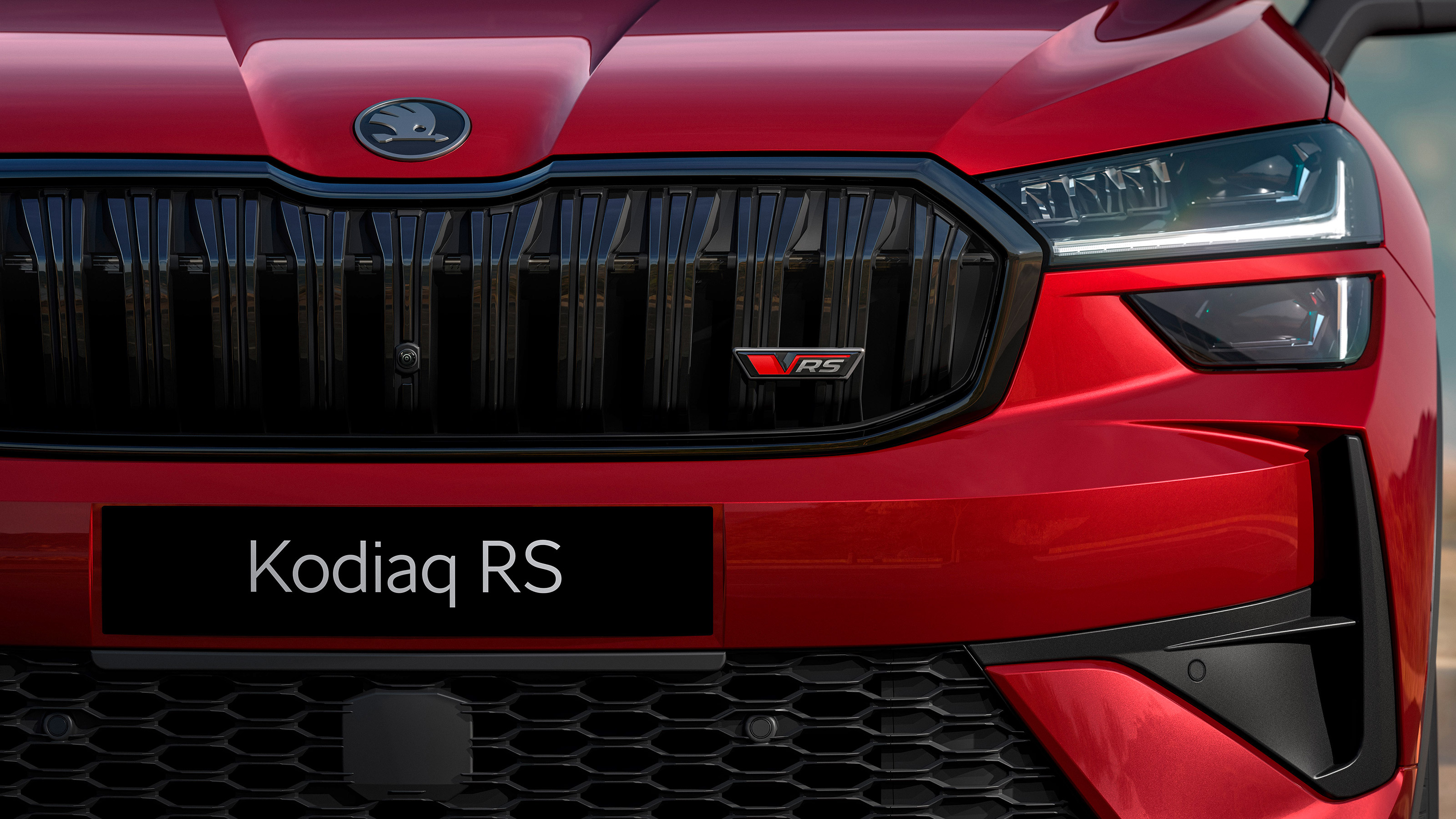 Skoda Kodiaq vRS - grille