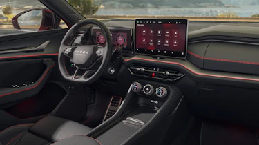 Skoda Kodiaq vRS - cabin