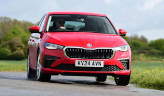 Skoda Scala - front cornering