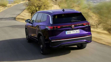 Volkswagen Tayron leaked - rear 3/4