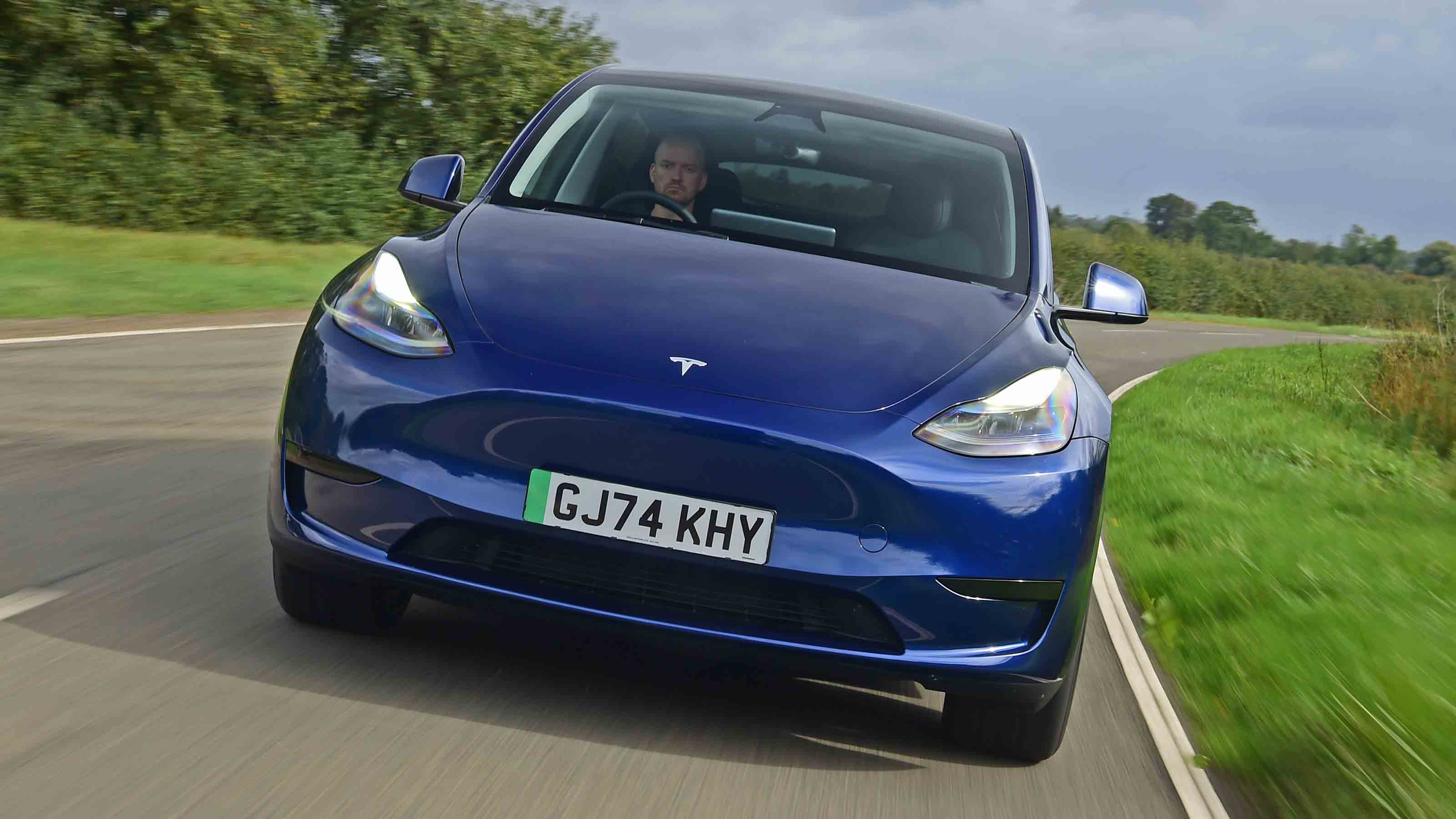 Tesla Model Y - front full width