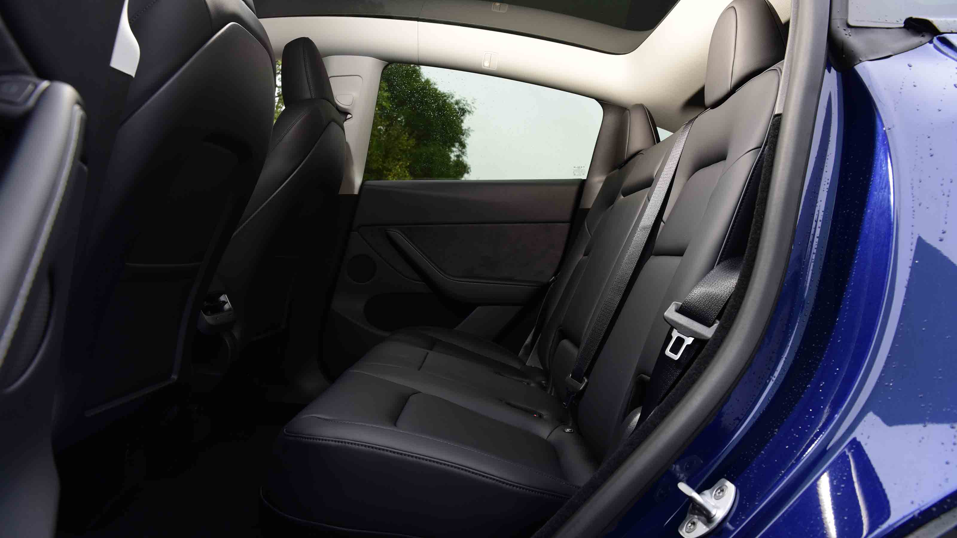 Tesla Model Y - rear seats