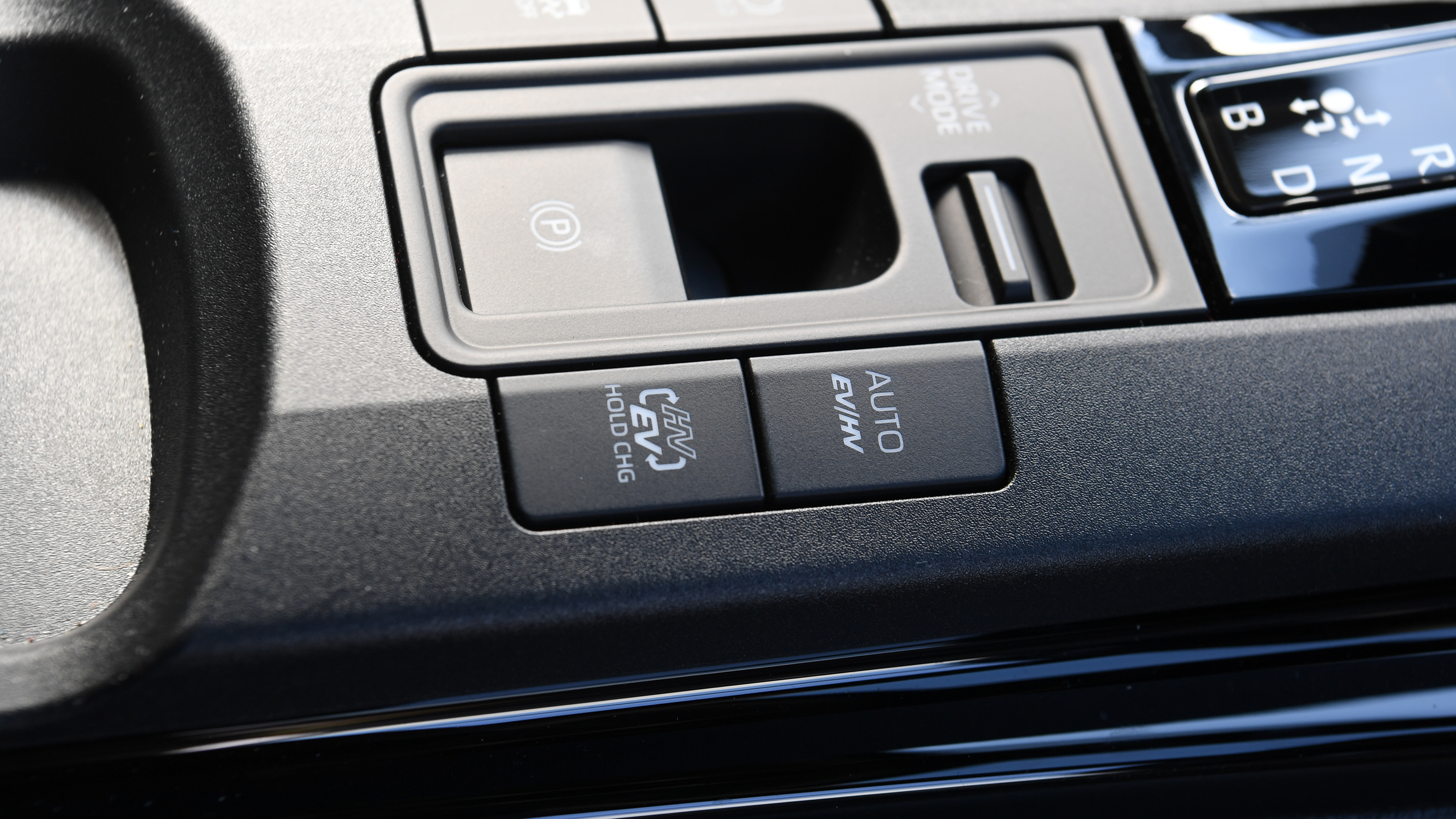 Toyota Prius PHEV - drive mode selector 
