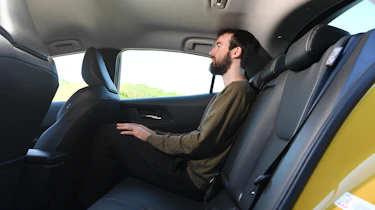 Toyota Prius PHEV - rear seats
