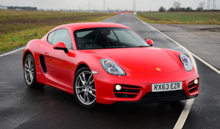 Used Porsche Cayman Mk2 - front