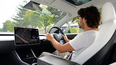 Jordan Katsianis driving