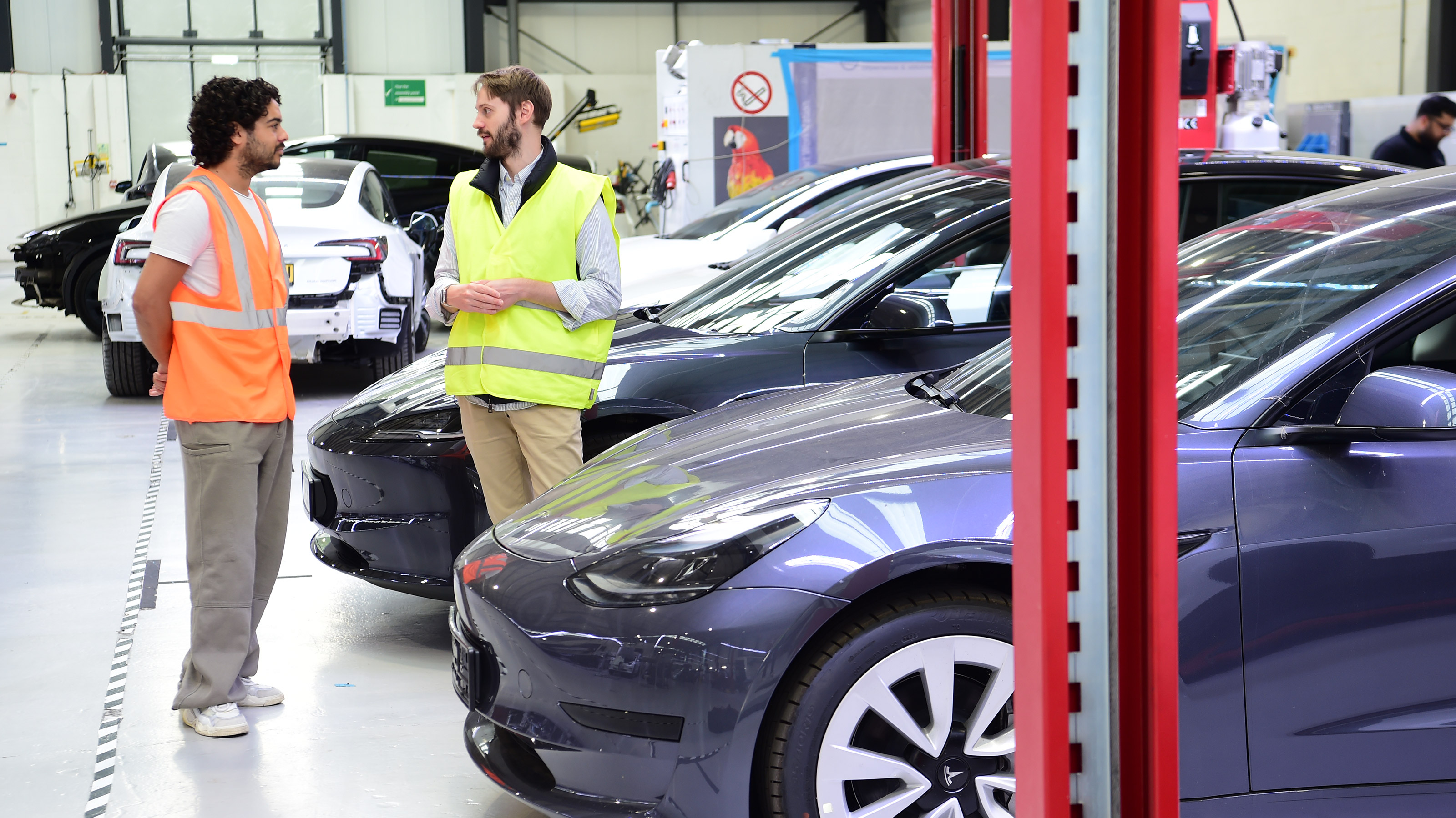 Used Tesla Model 3 long termer - factory