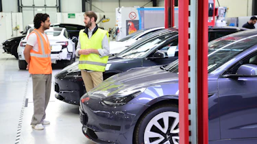 Used Tesla Model 3 long termer - factory