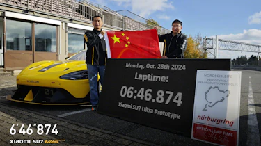 Xiaomi SU7 Ultra at the Nurburgring