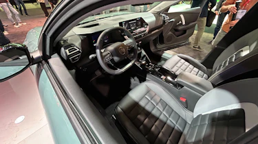 Citroen e-C4 in Paris - interior