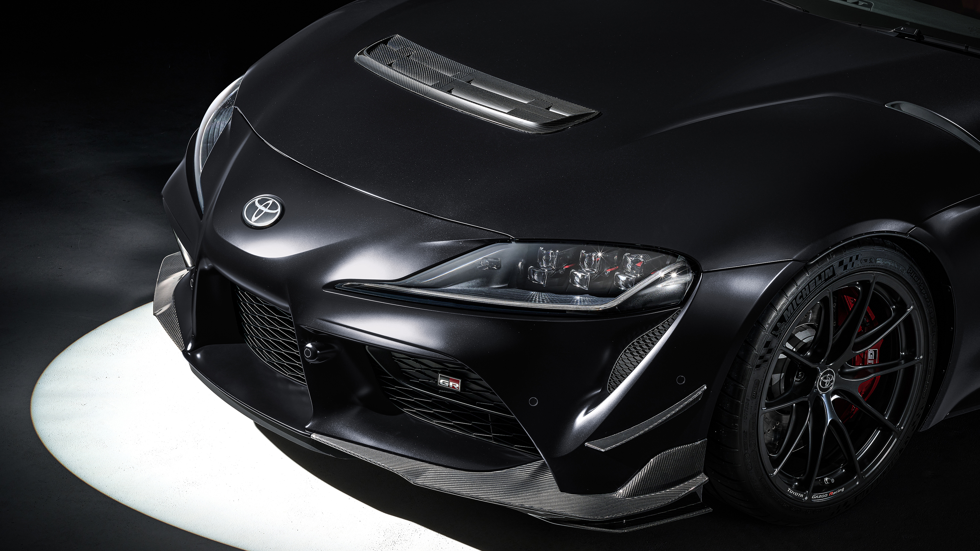 Toyota Supra A90 Final Edition (black) - front end 