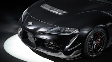 Toyota Supra A90 Final Edition (black) - front end