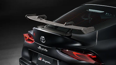 Toyota Supra A90 Final Edition (black) - rear wing