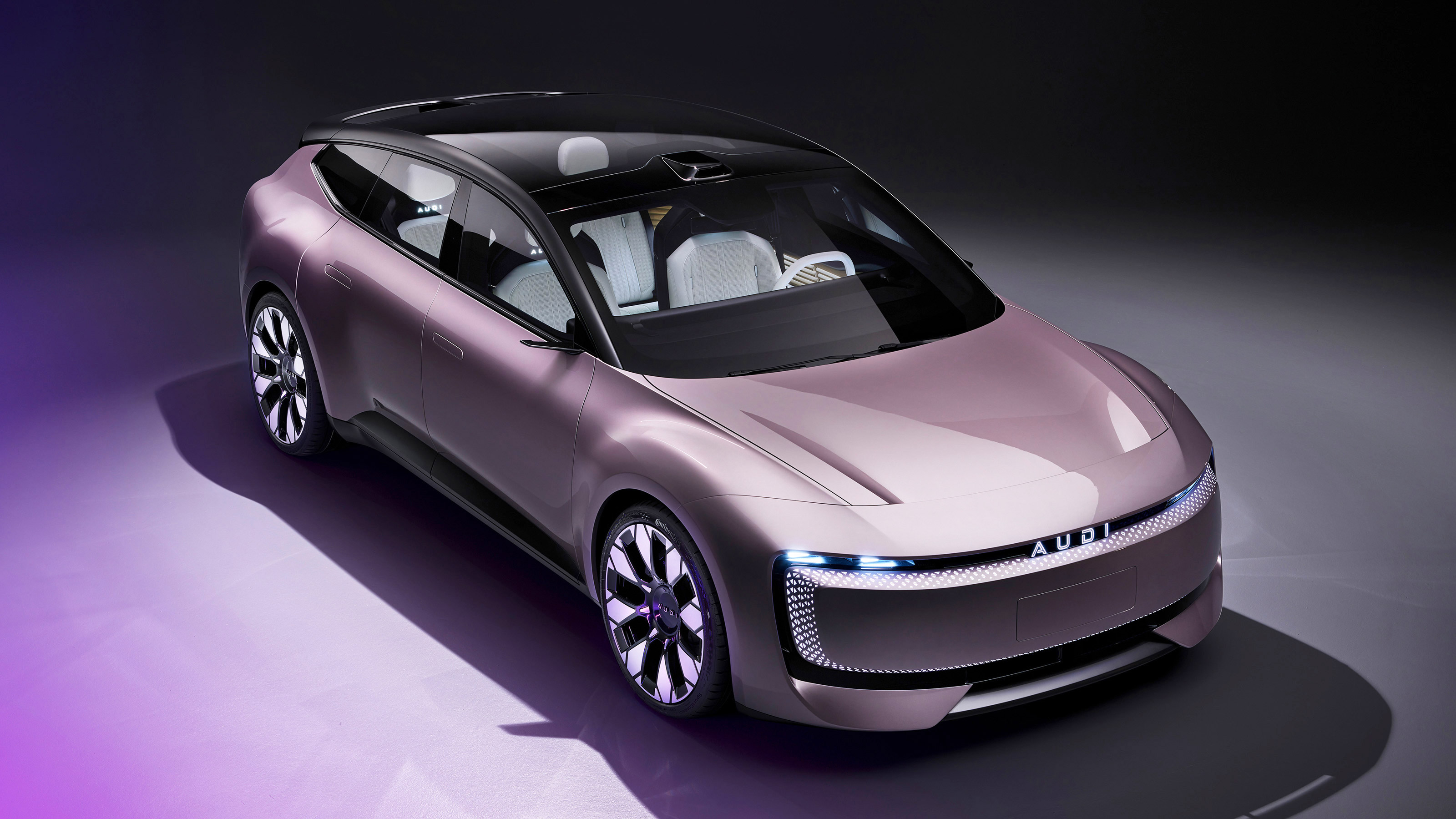 Audi E Concept - front above