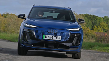 Audi Q6 e-tron - front cornering